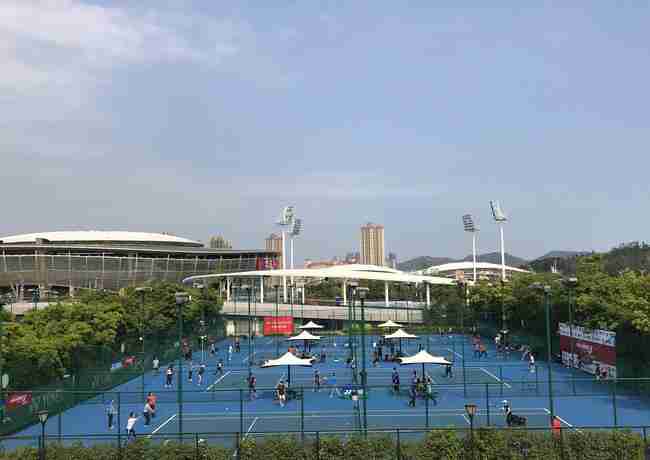 横琴网球中心免费向珠澳公众开放 体验国际比赛场景