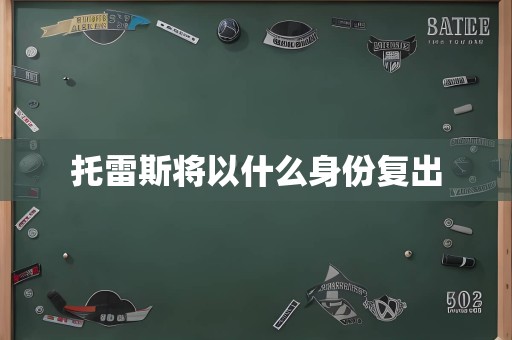 托雷斯将以什么身份复出