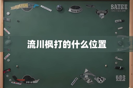 流川枫打的什么位置