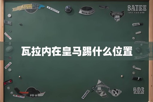 瓦拉内在皇马踢什么位置