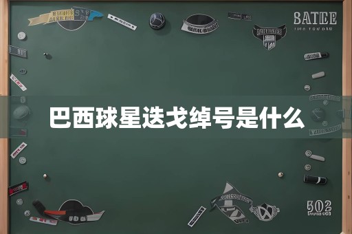 巴西球星迭戈绰号是什么