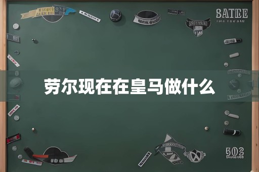 劳尔现在在皇马做什么