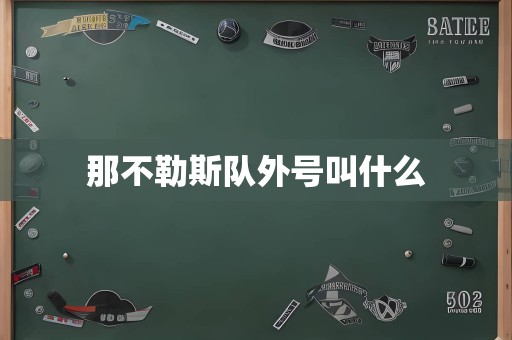 那不勒斯队外号叫什么