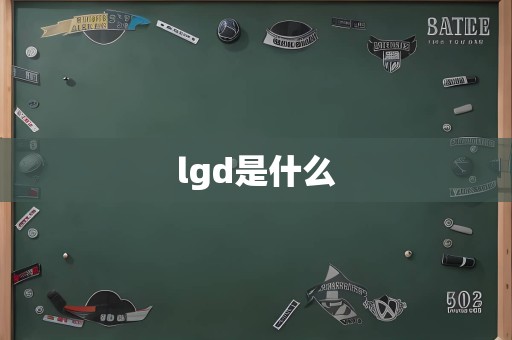 lgd是什么