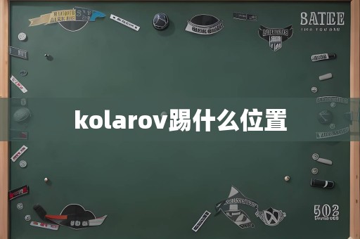 kolarov踢什么位置