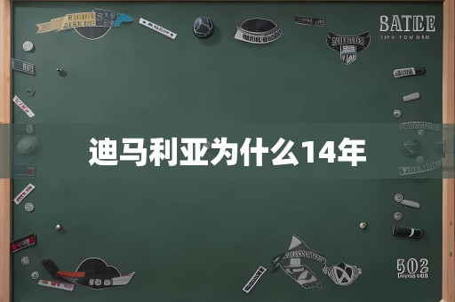 迪马利亚为什么14年