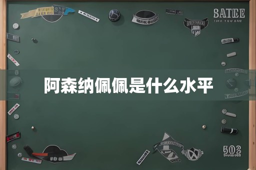 阿森纳佩佩是什么水平