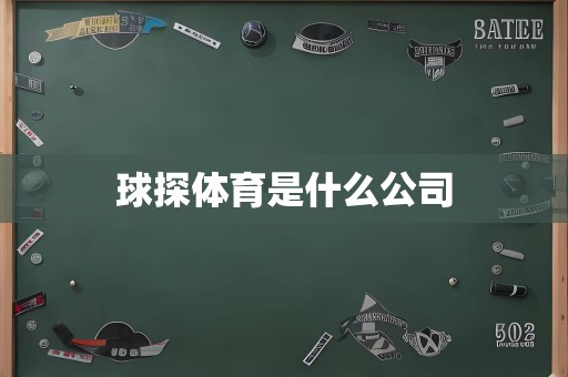 球探体育是什么公司