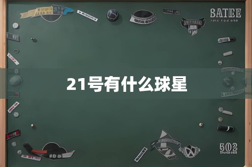 21号有什么球星