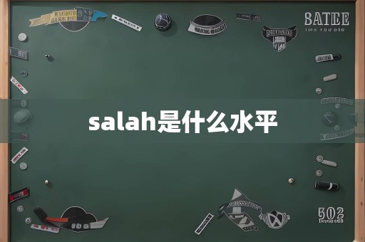 salah是什么水平