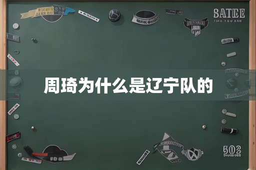 周琦为什么是辽宁队的