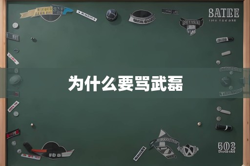 为什么要骂武磊