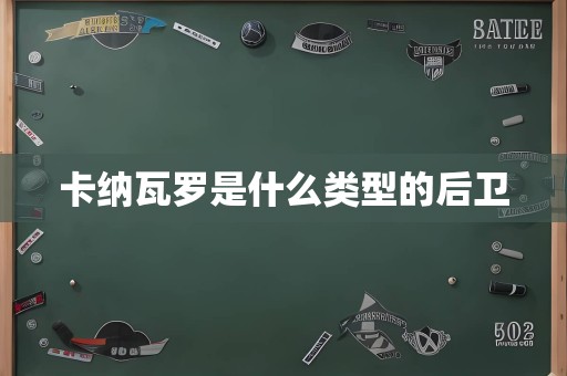 卡纳瓦罗是什么类型的后卫