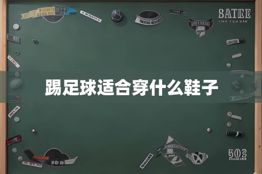 踢足球适合穿什么鞋子