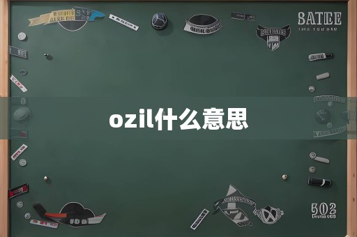 ozil什么意思