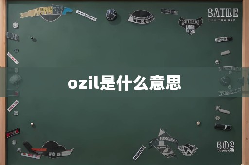 ozil是什么意思