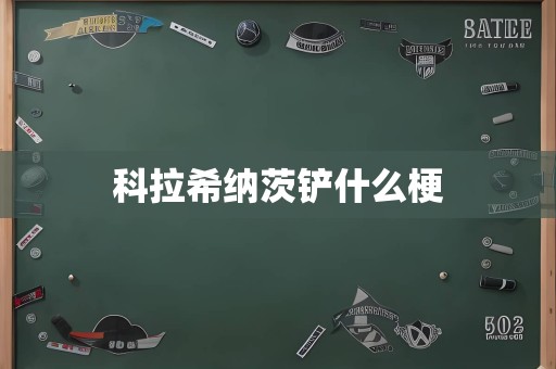 科拉希纳茨铲什么梗