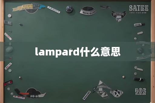 lampard什么意思