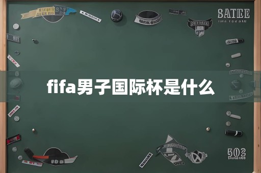 fifa男子国际杯是什么