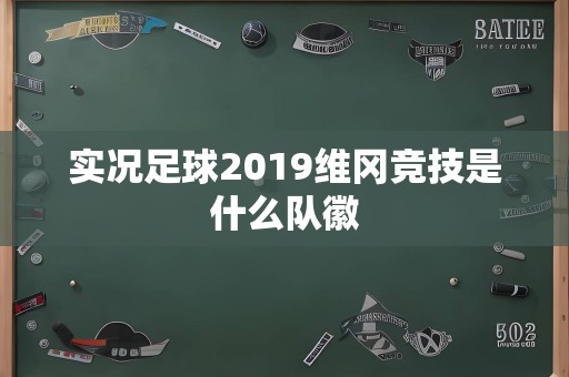 实况足球2019维冈竞技是什么队徽