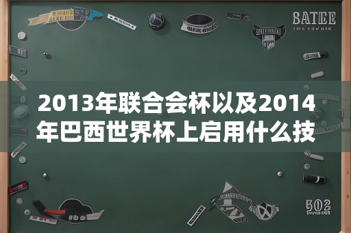 2013年联合会杯以及2014年巴西世界杯上启用什么技术?