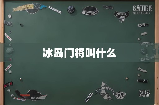 冰岛门将叫什么