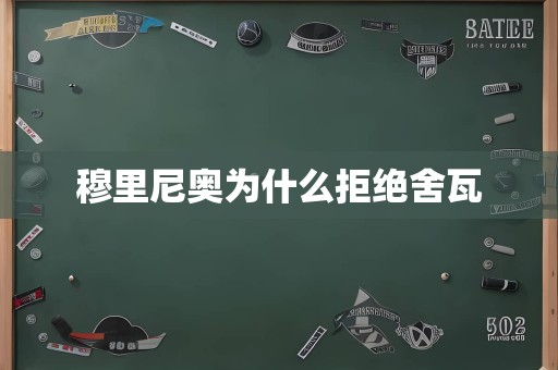 穆里尼奥为什么拒绝舍瓦