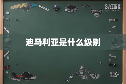 迪马利亚是什么级别