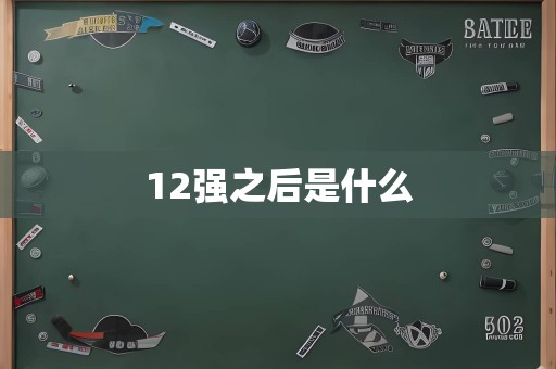 12强之后是什么