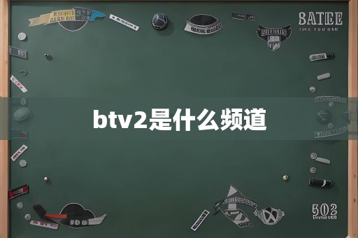 btv2是什么频道