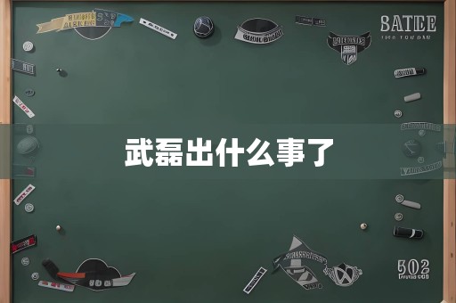 武磊出什么事了