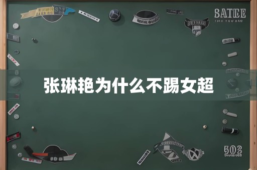张琳艳为什么不踢女超