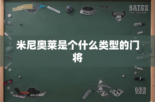 米尼奥莱是个什么类型的门将