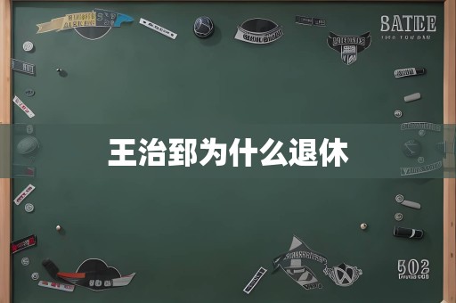 王治郅为什么退休