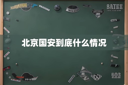 北京国安到底什么情况