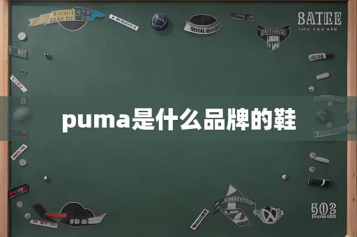 puma是什么品牌的鞋