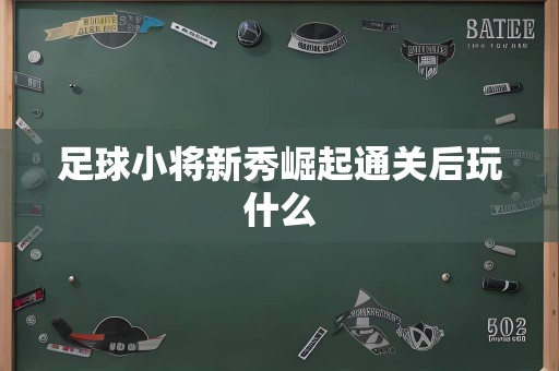 足球小将新秀崛起通关后玩什么