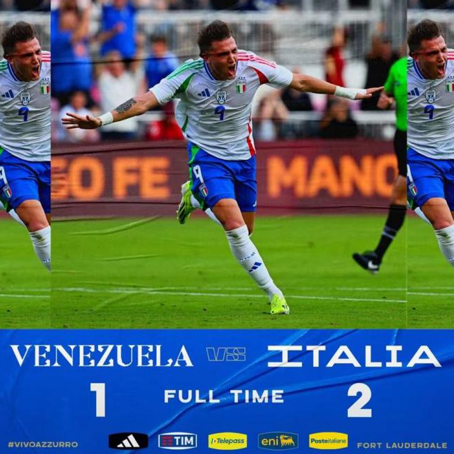 友谊赛-意大利2-1委内瑞拉，雷特吉梅开二度，多纳鲁马扑点