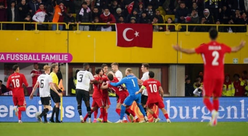 友谊赛-奥地利6-1狂扫土耳其，格雷戈里奇帽子戏法，鲍姆加特纳点射