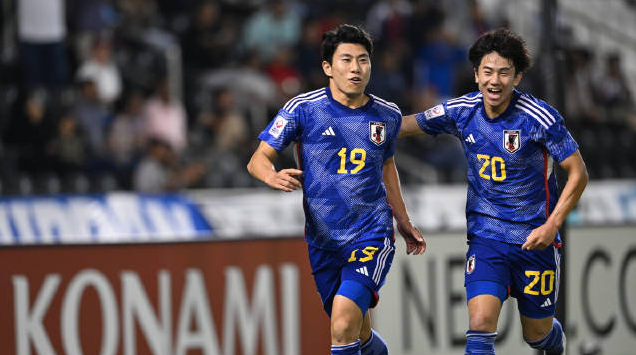 u23亚洲杯-日本2-0伊拉克进决赛战乌兹别克斯坦，细谷真大破门