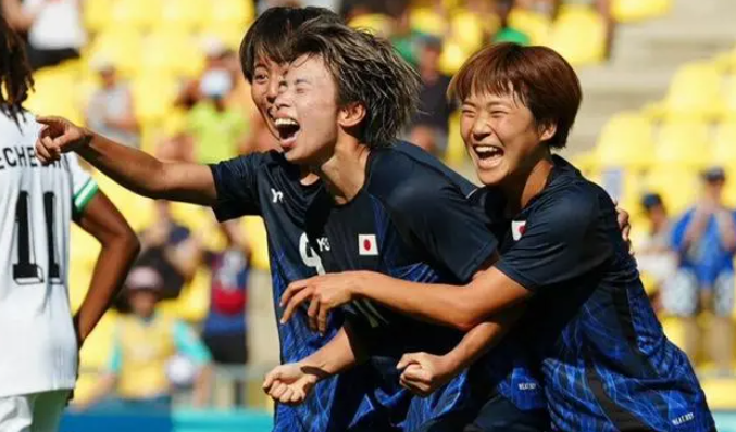 奥运会-日本女足3-1尼日利亚女足，北川光、田中美南破门